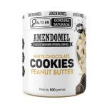 Pasta de Amendoim - 500g Chocolate Branco Com Cookies - AmendoMel