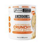 Pasta de Amendoim - 500g Chocolate Branco Crocante - AmendoMel