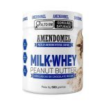 Pasta de Amendoim - 500g Milk Whey Chocolate Belga - AmendoMel