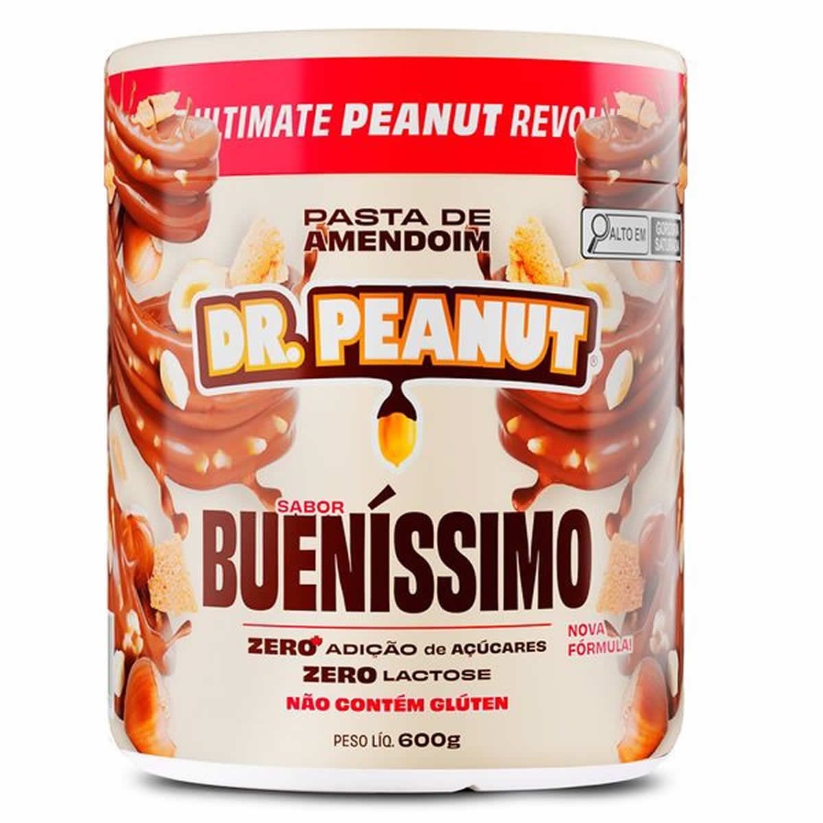 Pasta de Amendoim - 600g Buen�ssimo  - Dr. Peanut*** Data Venc. 30/11/2025