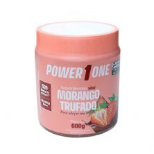 Pasta de Amendoim - 600g Morango Trufado - Power1one