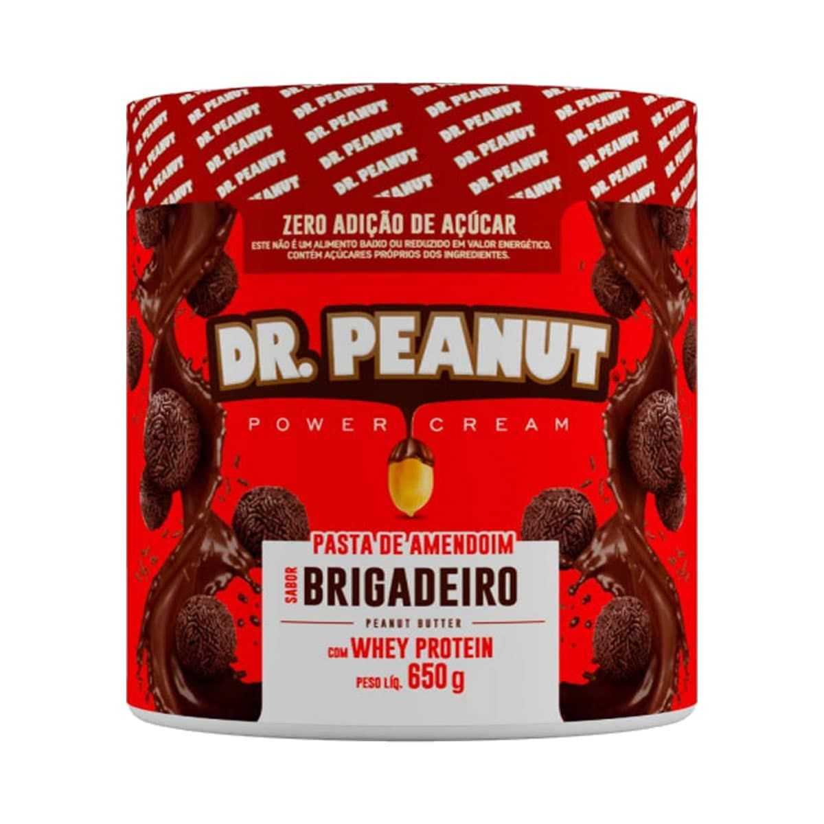 Pasta de Amendoim - 650g Brigadeiro com Whey - Dr. Peanut