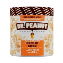 Pasta de Amendoim - 650g Chocolate Branco com Whey - Dr. Peanut