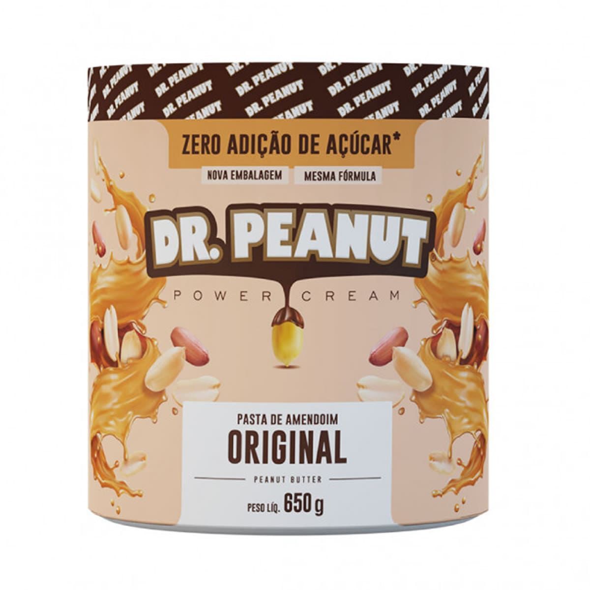 Pasta de Amendoim - 650g Original - Dr. Peanut