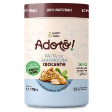 Pasta de Amendoim Ador� - 1,005kg Crocante - Santo �leo