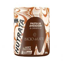 Pasta de Amendoim Bacio di Latte - 600g Caramelo Salgado - Nutrata