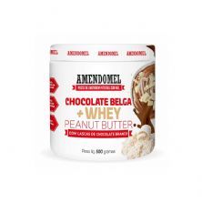 Pasta de amendoim - 500g Chocolate Belga Whey - AmendoMel