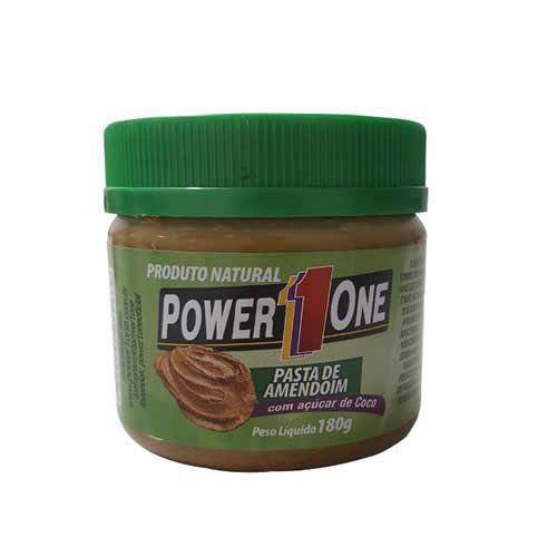 Pasta de Amendoim com A��car de Coco - 180g - Power One