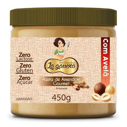 Pasta de Amendoim com Avel� - 450g - La Ganexa