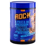 Pasta de Amendoim com Whey - 1000g Cookies All Black - Rock Peanut