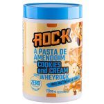 Pasta de Amendoim com Whey - 1000g Cookies & Cream - Rock Peanut