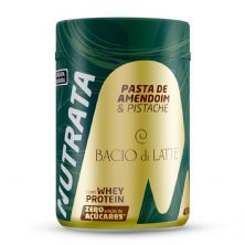 Pasta de Amendoim com Whey - 400g Pistache - Nutrata