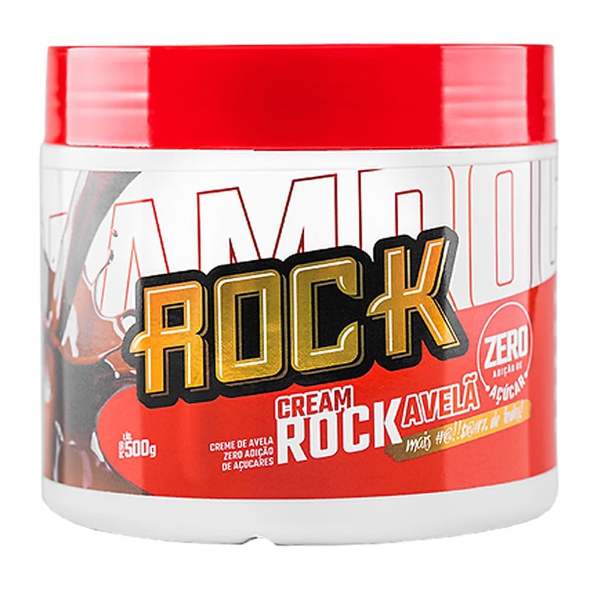 Creme de Amendoim Zero A��car  - 500g Avel� - Rock Peanut*** Data Venc. 4/8/23