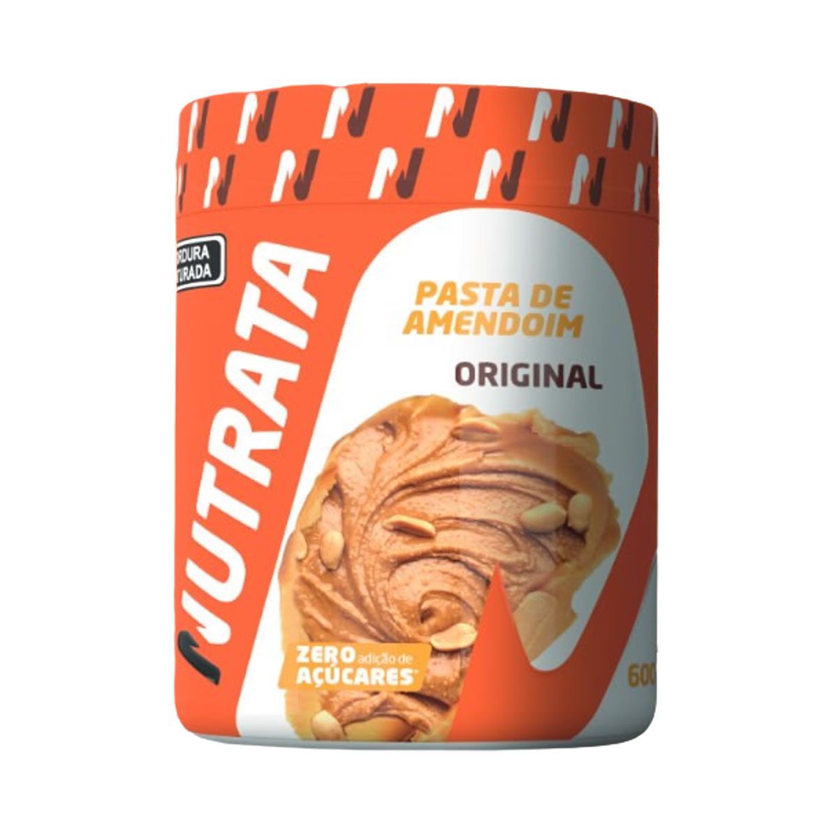 Pasta de Amendoim com Whey - 600g Original - Nutrata