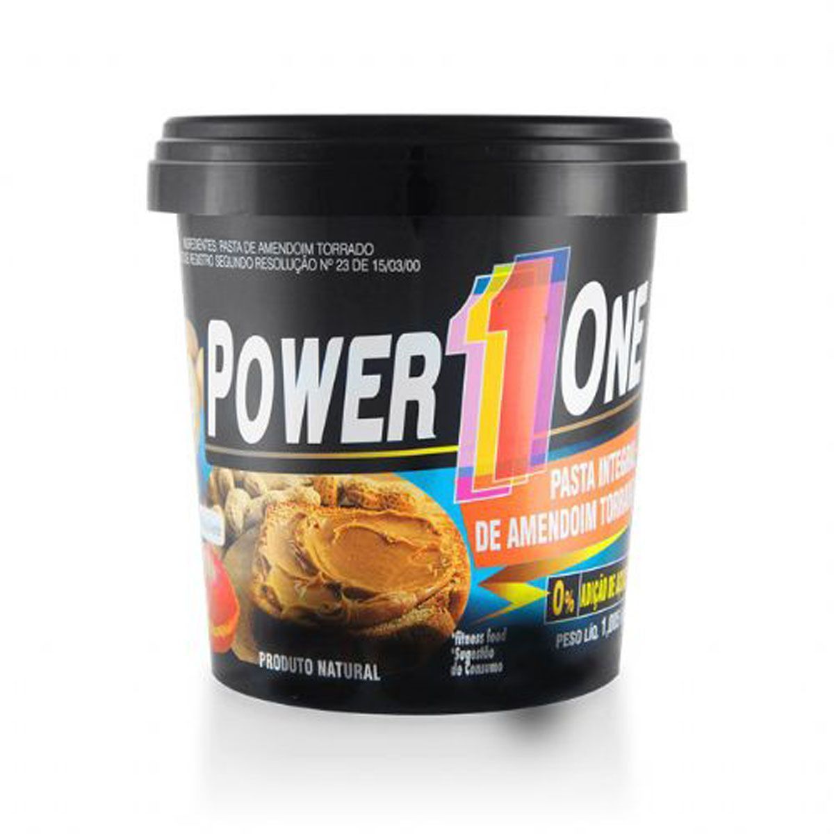 Pasta de Amendoim Integral - 1000g - Power One*** Data Venc. 05/02/2020