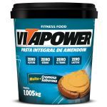 Kit 10X Pasta de Amendoim Integral - 1005g Natural  - Vitapower