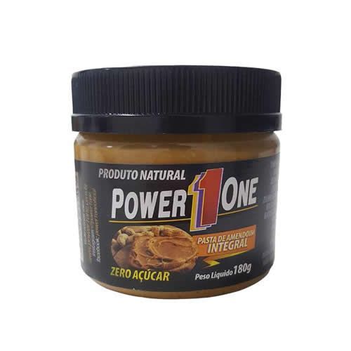 Pasta de Amendoim Integral - 180g - Power One