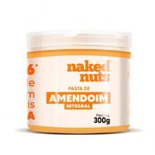 Pasta de Amendoim Integral - 300g - Naked Nuts*** Data Venc. 10/06/2025