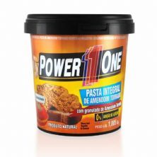 Pasta de Amendoim Integral Crocante - 1000g - Power One*** LACRE ROMPIDO ***Data Venc. 15/02/2020