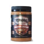 Pasta de Amendoim Integral Crocante com Whey Protein - 500g - El Shaddai Gourmet