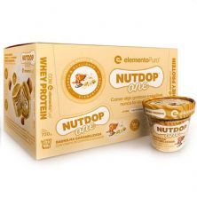Pasta de Amendoim Nutdop One - 12 Unidades 60g  Baunilha Caramelizada - ElementoPuro