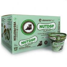Pasta de Amendoim Nutdop One Vegan - 12 Unidades 60g Chocolate Belga - ElementoPuro