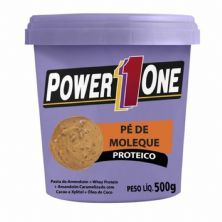 Pasta de Amendoim P� de Moleque - 500g - Power One