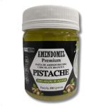 Pasta de Amendoim Premium - 260g Chocolate Branco com  Pistache - Amendomel