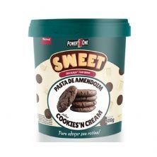 Pasta de Amendoim Sweet - 500g Cookies And Cream - Power One