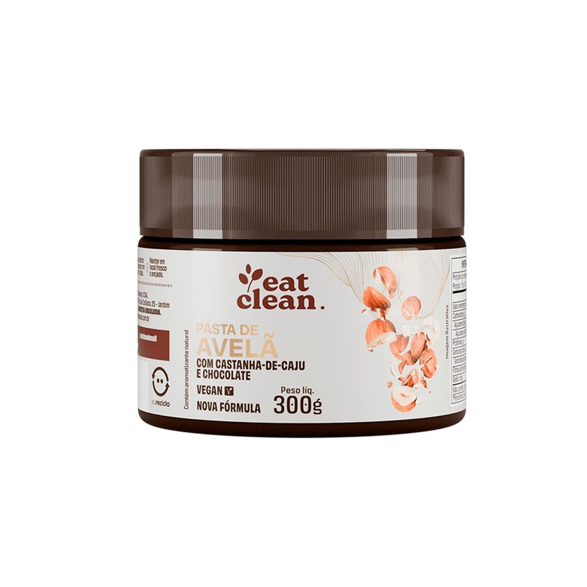 Pasta de Avel� Com Cacau - 300g - Eat Clean