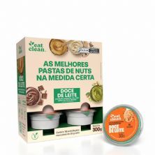 Pasta de Castanha de Caj� - 10 unidades de 30g  Doce de Leite - Eat Clean