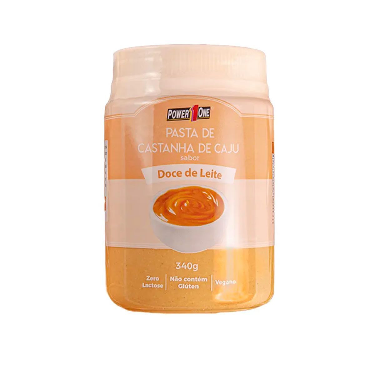 Pasta de Castanha de Caj� - 340g Doce de Leite - Power One*** Data Venc. 20/12/2023