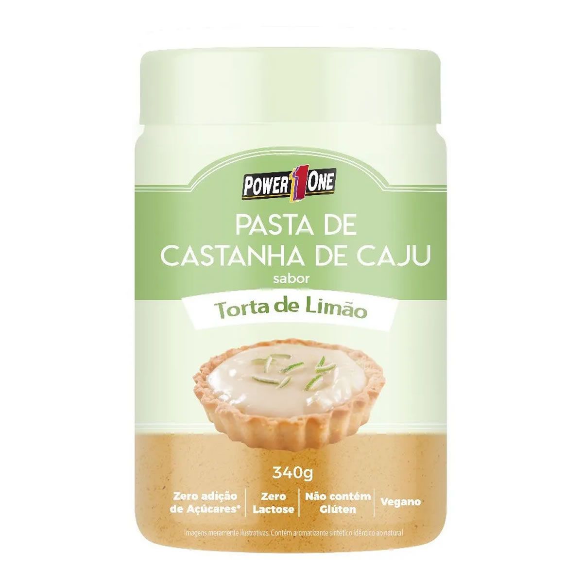 Pasta de Castanha de Caj� - 340g Torta de Lim�o - Power One*** Data Venc. 22/12/2023