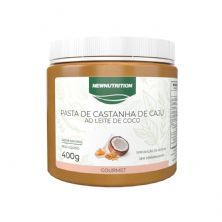 Pasta de Castanha de Caju ao leite de Coco  - 400g Natural - Newnutrition*** Data Venc. 30/07/2022