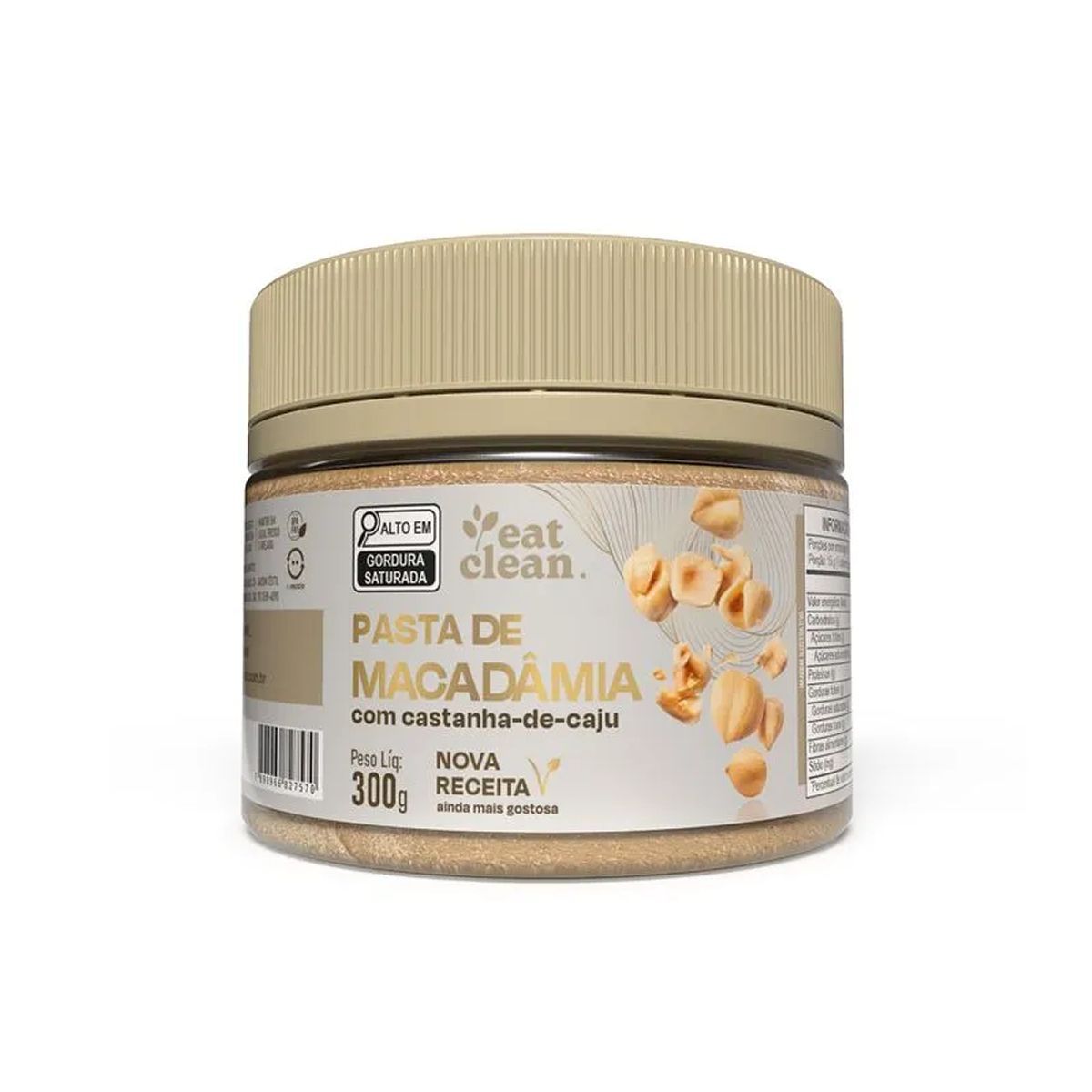 Pasta de Macad�mia - 300g - Eat Clean