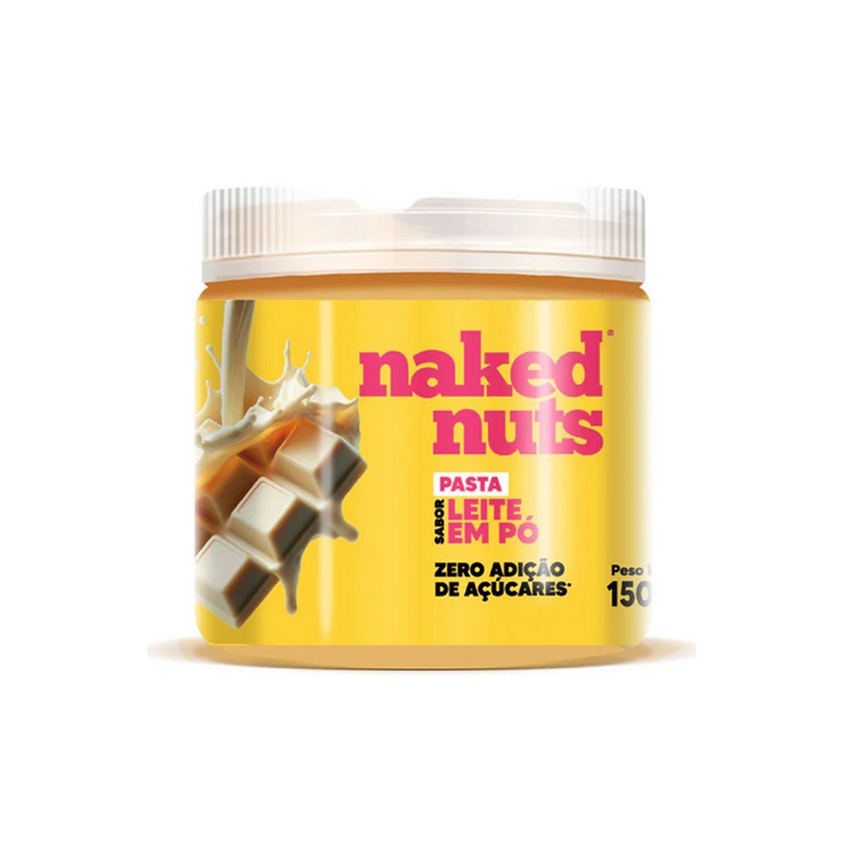 Pasta de Mix de Nuts - 150g Leite em P� - Naked Nuts