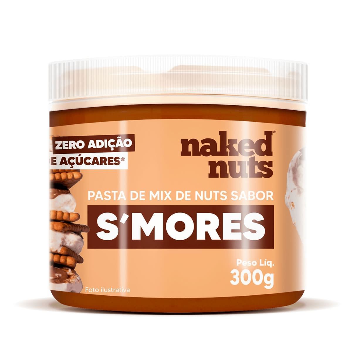 Pasta de Mix de Nuts - 300g Smores - Naked Nuts