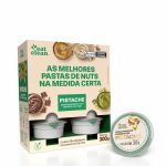 Pasta de Pistache Com Castanha de Caj� - 10 unidades de 30g  Pistache - Eat Clean