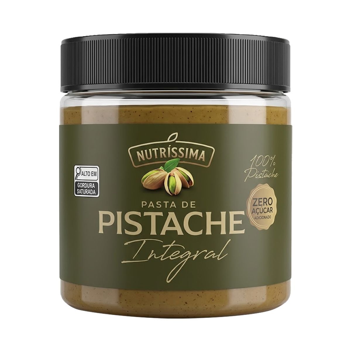 Pasta de Pistache Integral - 450g - Nutr�ssima