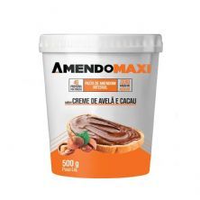 Pasta Integral de Amendoim - 500g Creme de Avel� e Cacau - AmendoMaxi