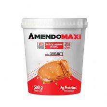 Pasta Integral de Amendoim - 500g Crocante- AmendoMaxi