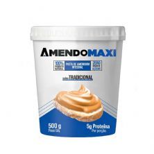 Pasta Integral de Amendoim - 500g Tradicional - AmendoMaxi