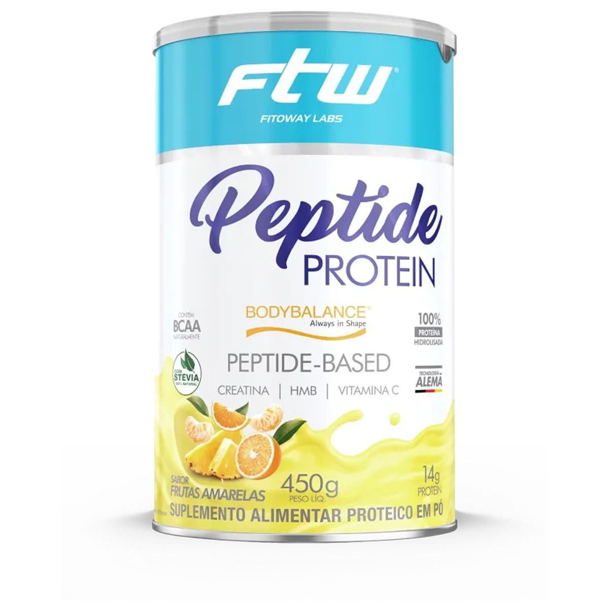 Peptide Protein - 450g Frutas Amarelas - FTW