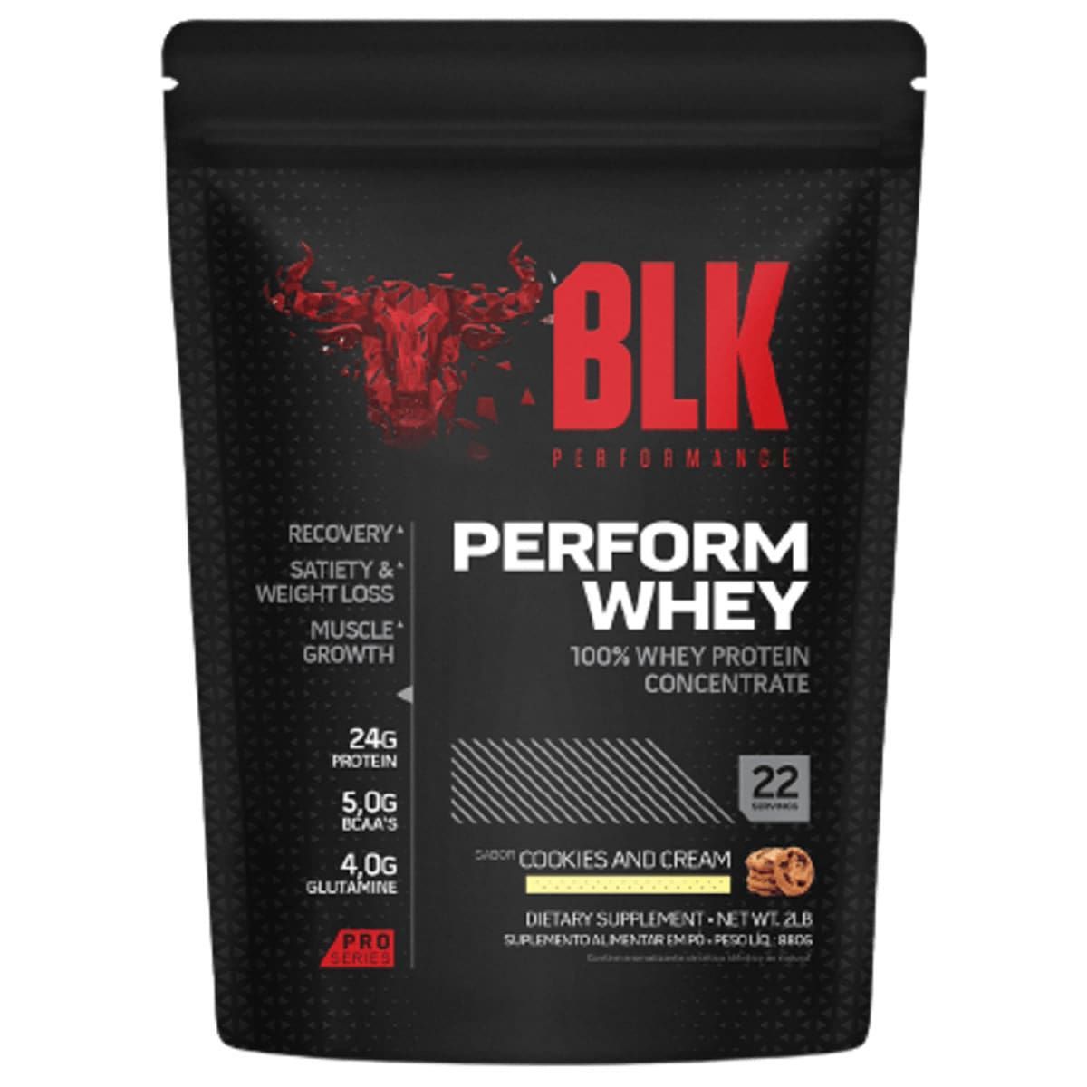 Perform Whey - 880g Cookies & Cream - BLK Performance*** Data Venc. 30/05/2025