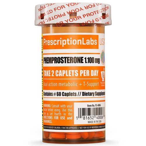 Phemprosterone 1100mg - 60 C�psulas - Prescription Labs