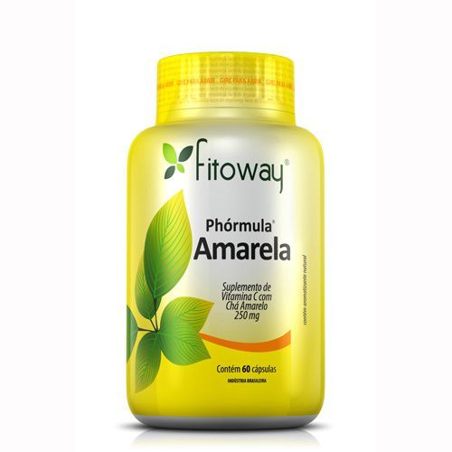 Phormula Amarela Fitoway - 60 C�psulas - Fitoway