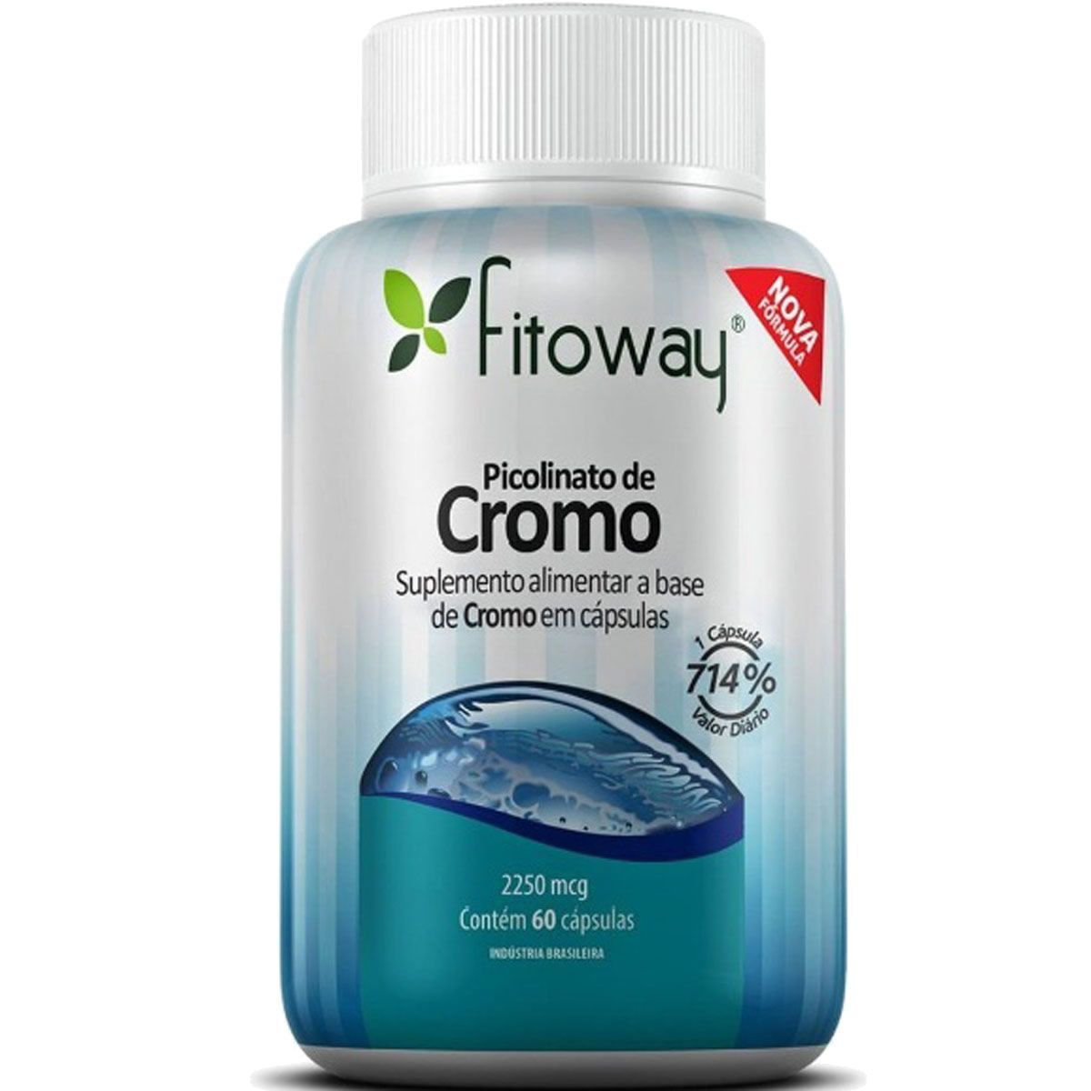 Picolinato Cromo - 60 C�psulas -  Fitoway