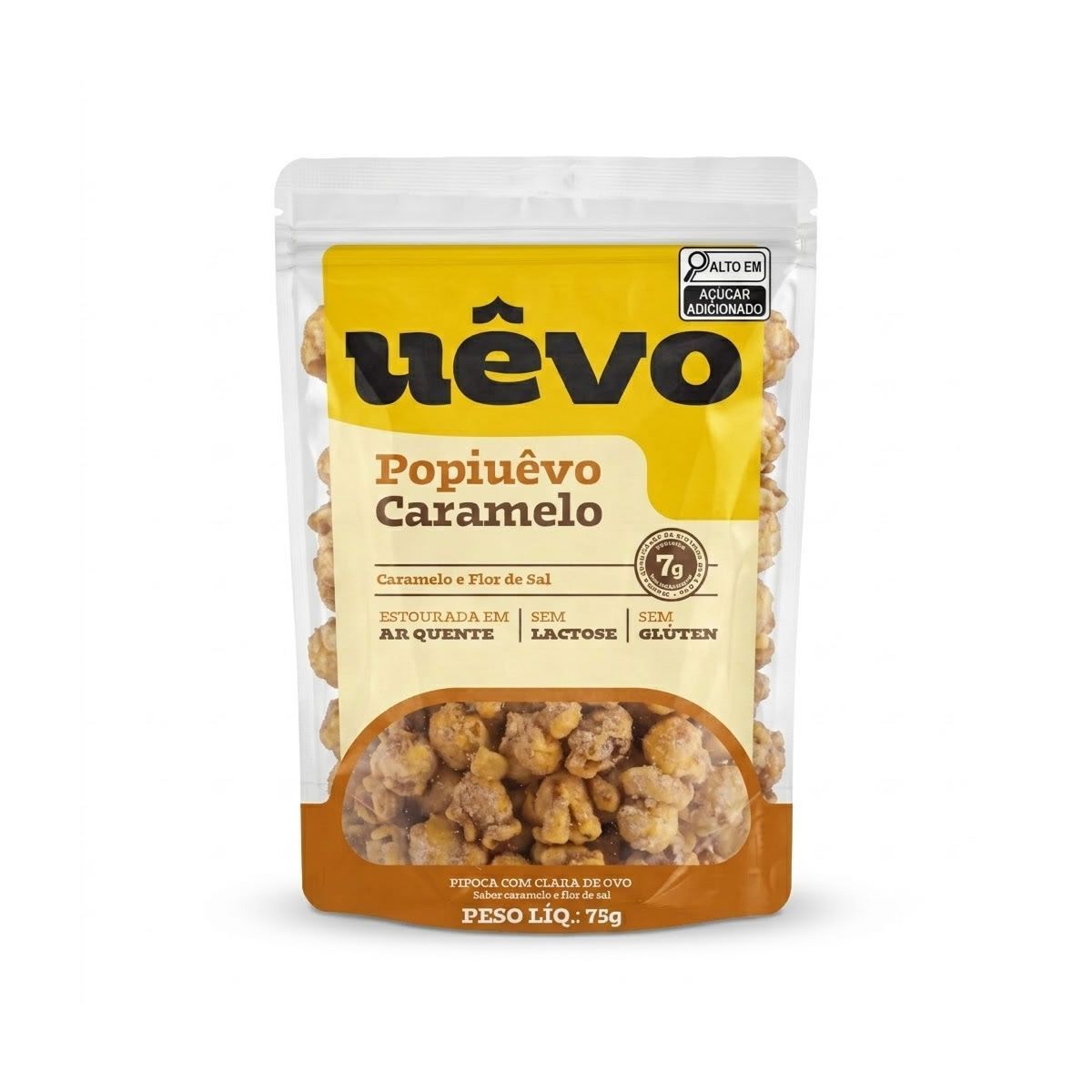 Pipoca Proteica - 75g Caramelo com Flor de Sal - U�vo