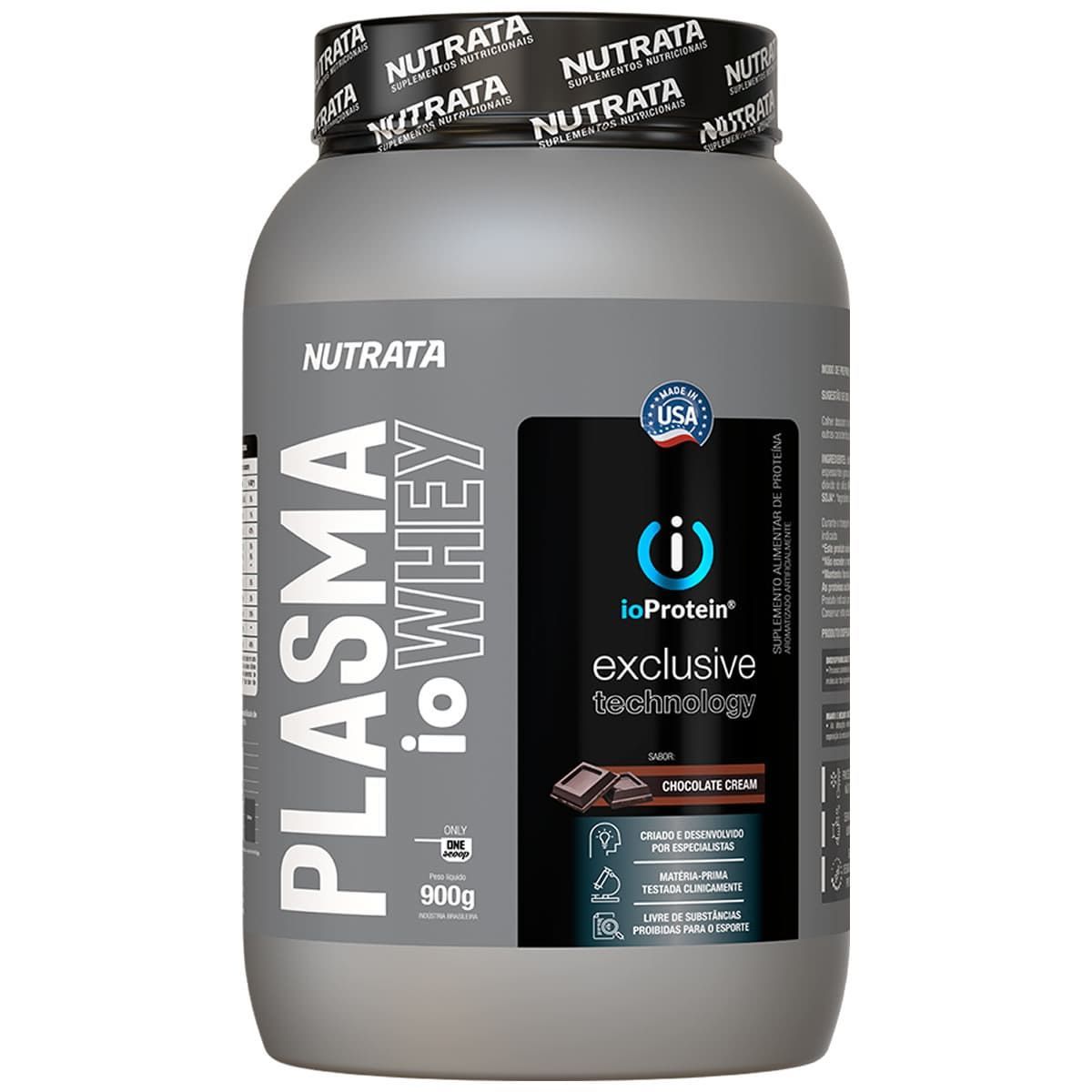 Plasma ioWhey - 900g Chocolate Cream - Nutrata