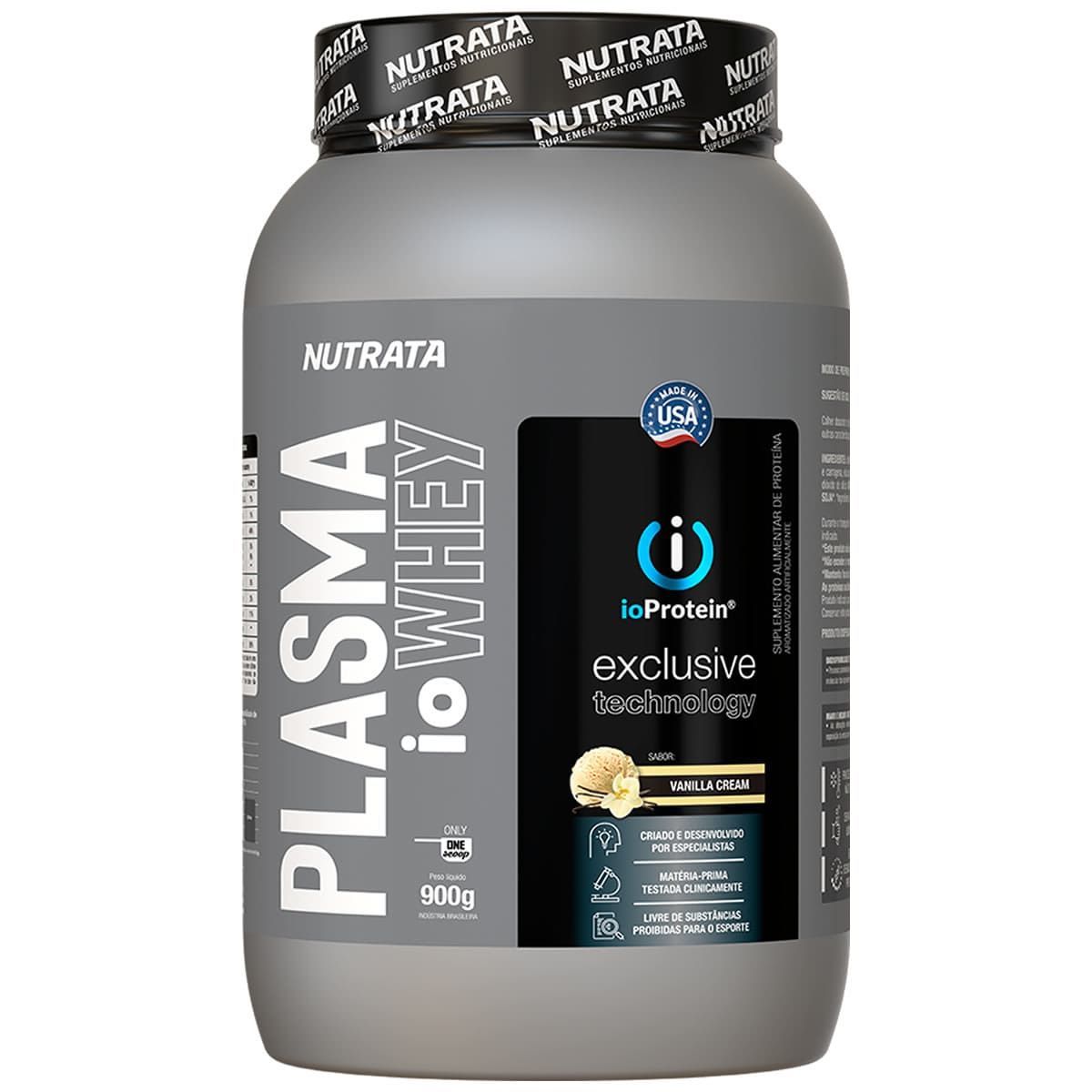 Plasma ioWhey - 900g Vanilla Cream - Nutrata